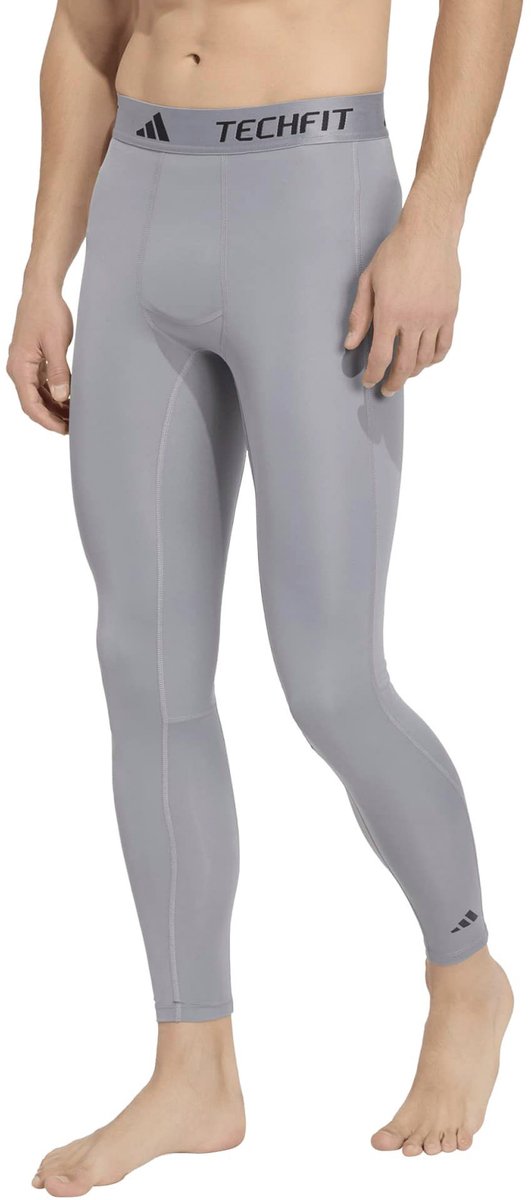 Adidas Techfit Legging Heren Grijs