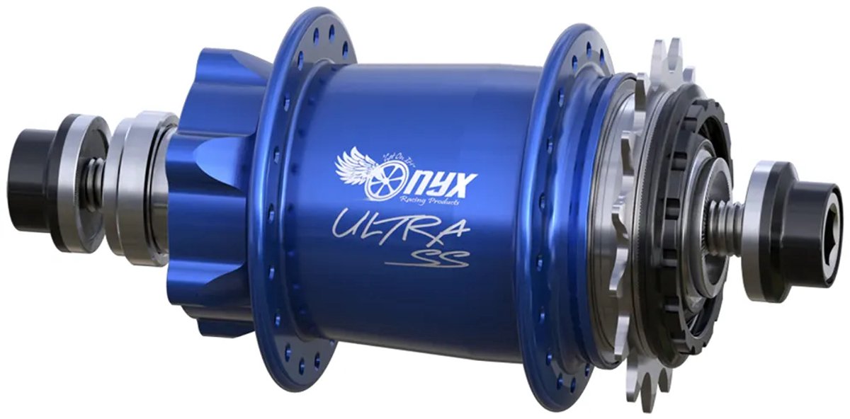 Onyx Ultra Ss Disc Achternaaf Zilver 36H / 10 x 110 mm