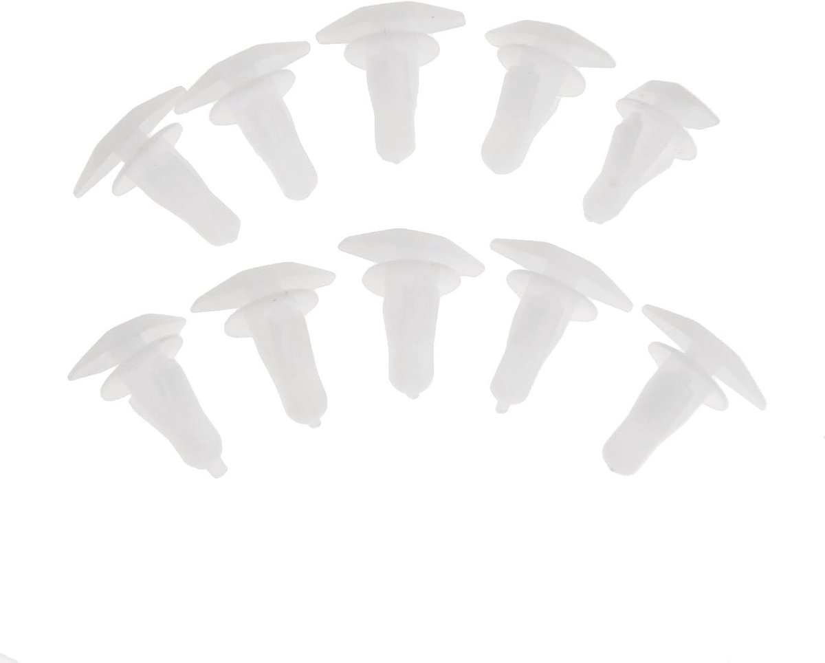 50 Stuks Rubber Dichtstrips voor Deuren - Weerbestendige Clips en Gasket Bevestigingen
