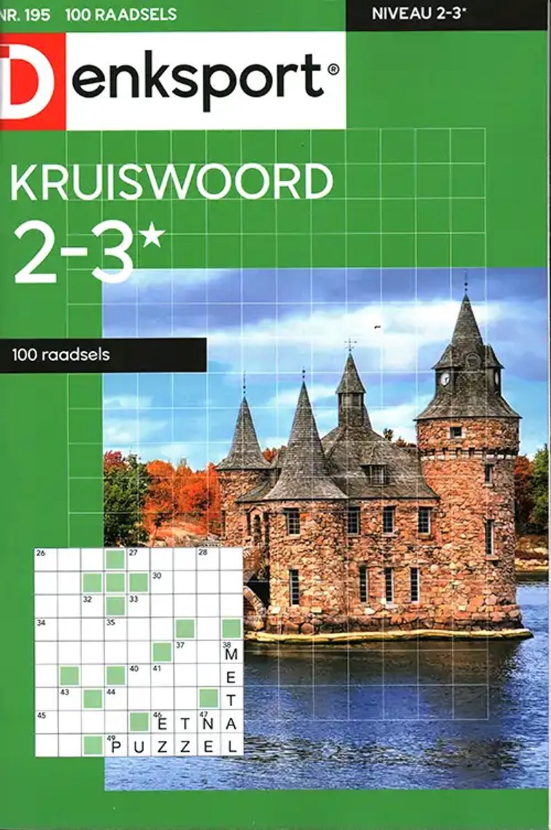 Denksport Kruiswoord 100 Raadsels - 195 2026