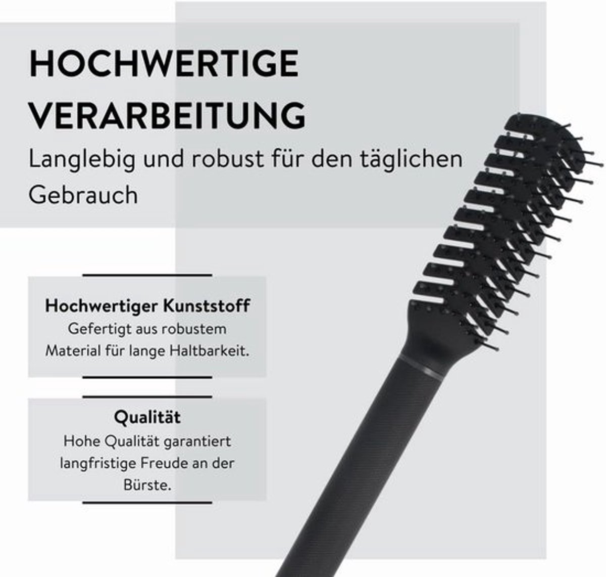 Professionele Föhnborstel voor Mannen - Antistatisch en Snel Stylen
