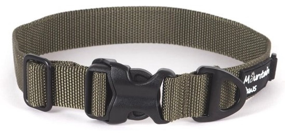 Extra Sterke Hondenhalsband met Naamplaatje Verstelbaar voor Halsomvang 26-38 cm
