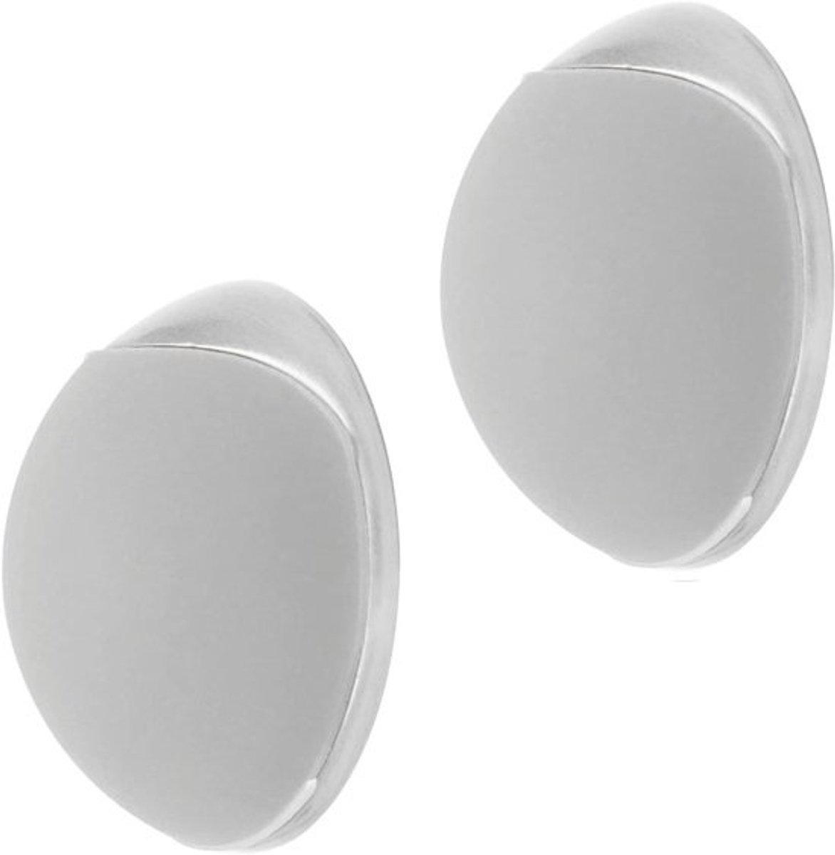 Deurstopper Set - Muur Buffer - Bescherming Deur - Schroef of Lijm - 20x8 mm - Zilver/Grijs