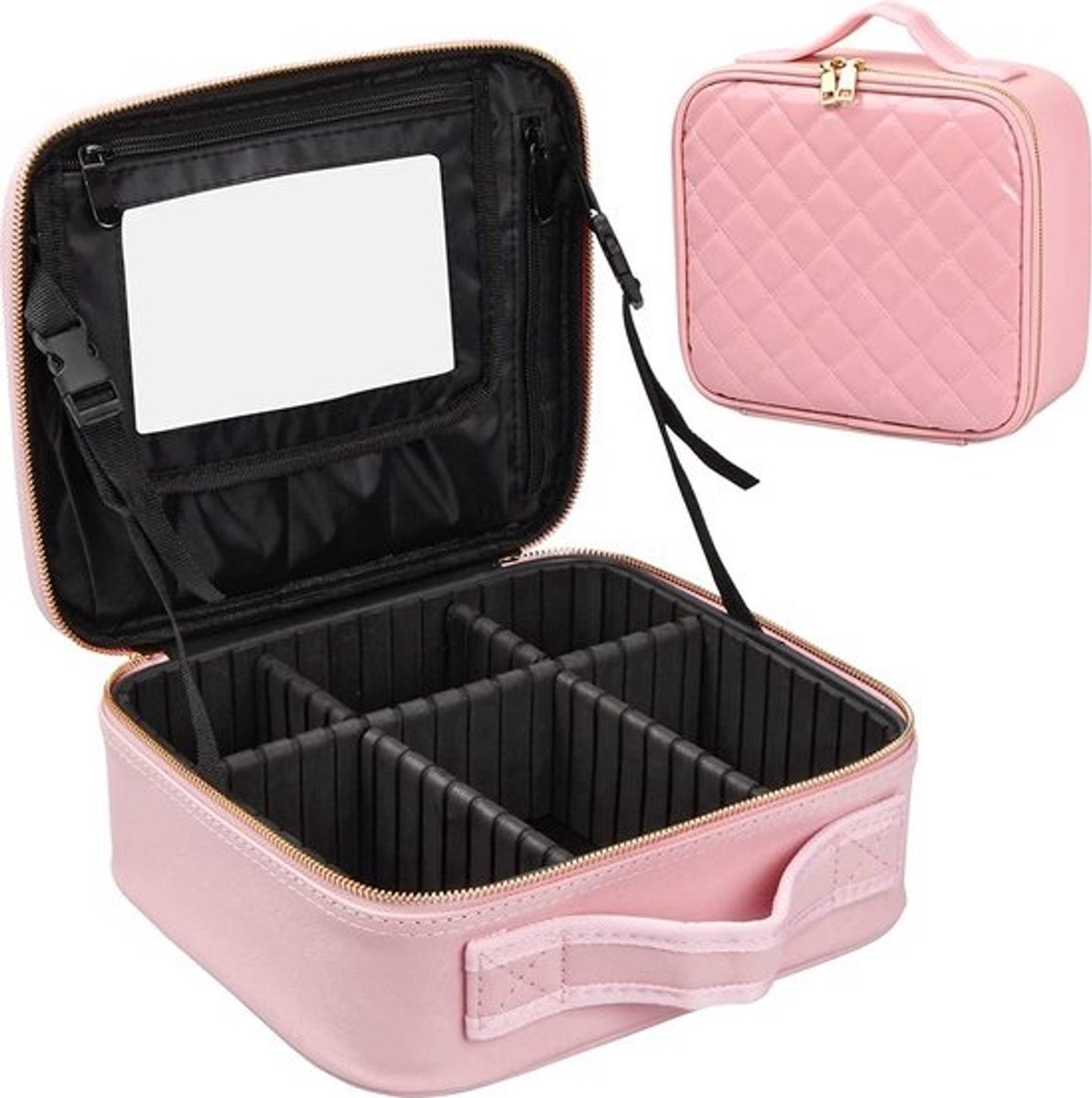 Make up koffer – Koffer voor make up travel reizen – Onderweg make up koffer