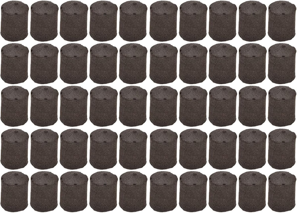 Groei Sponges voor Planten - 50 Stuks Zaad Pod Sponsen voor Hydroponics en Tuinieren, Ideaal voor Zaadstart en Groei