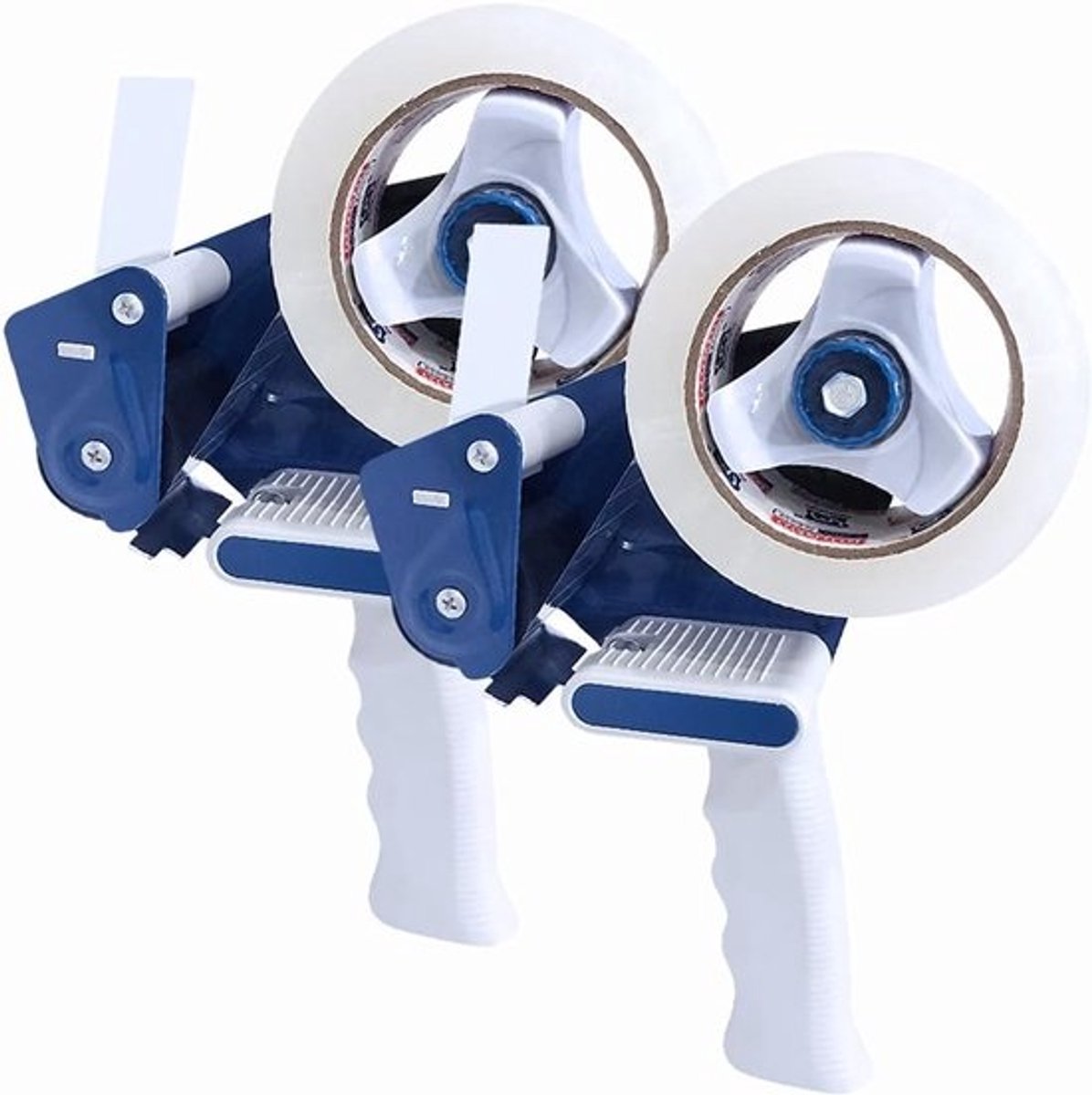 Plakband pistool set - Verpakkingstape dispenser - Pakketten sluiten - Duurzame tape inbegrepen - 51 cm breed - Helder
