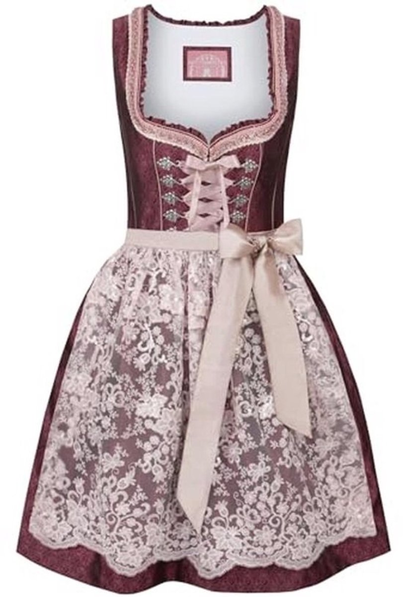 Elegante Dirndl voor Dames met Jacquardpatroon