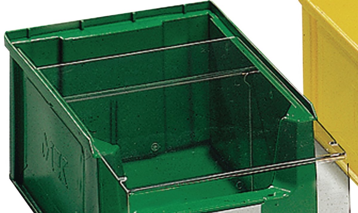 Querveldeler f.Sichtlagerkasten MK2Z PS glasklar 10St./Btl.TECWERK