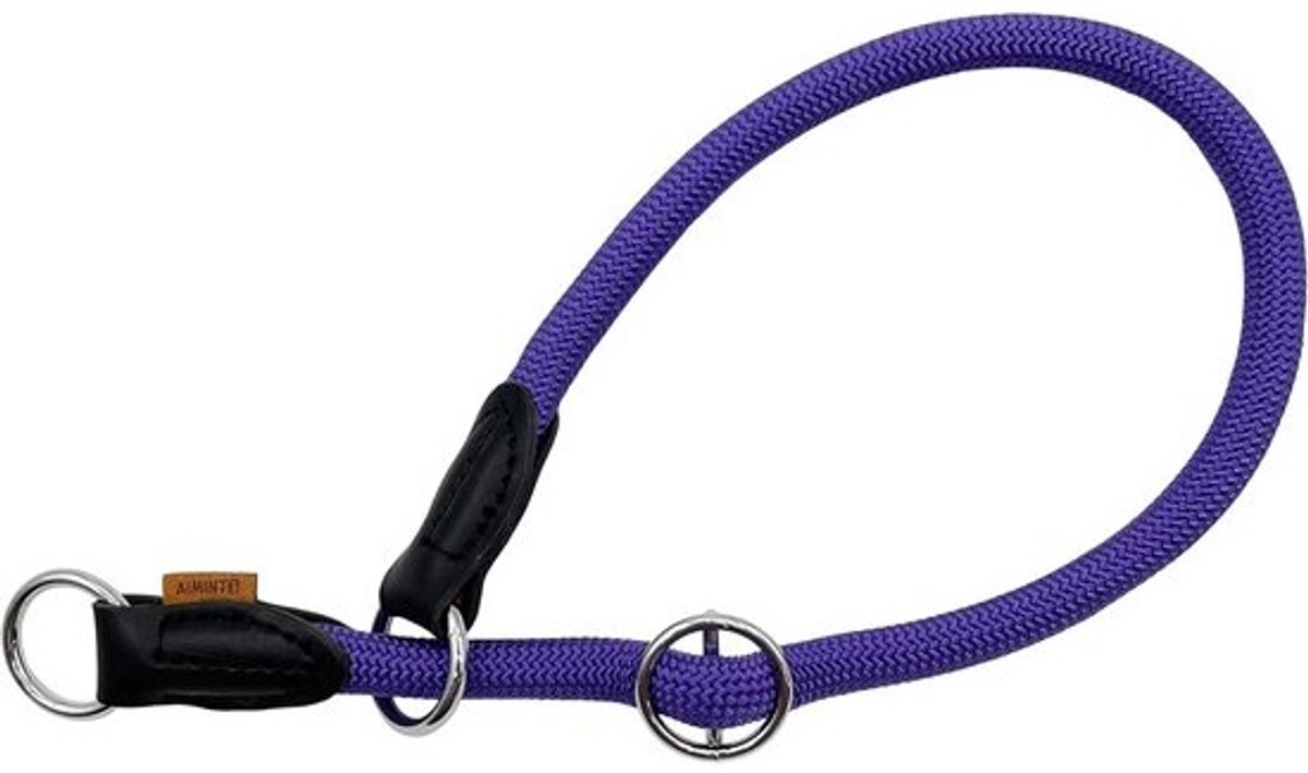 Professionele Gevlochten Training Hondenhalsband Anti-Trek Slipkraag met Stopring