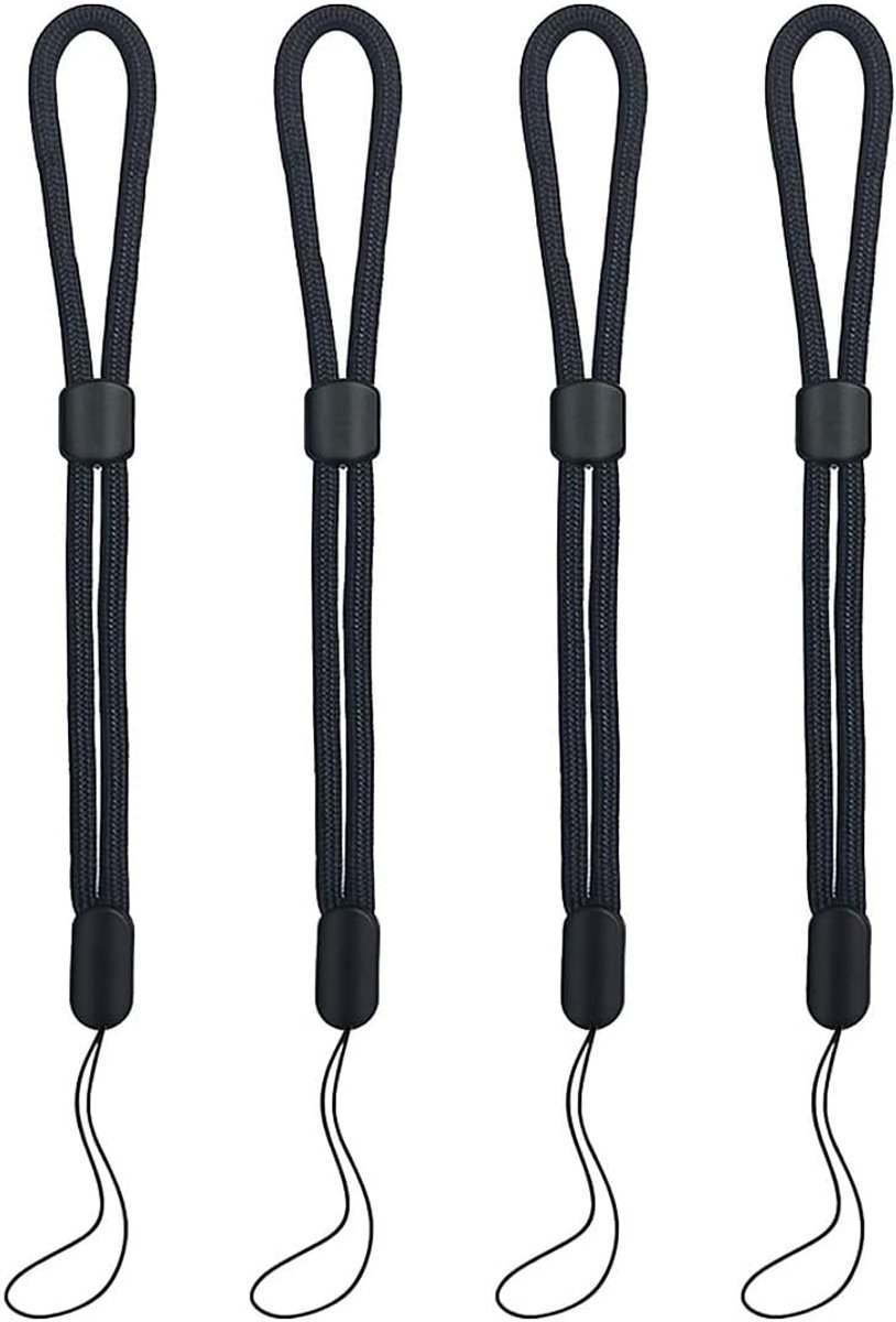 Verstelbare camera, polsband, 4 stuks, koord, universele pols, zacht, paracord, gevlochten riem voor telefoon - ShopVlot