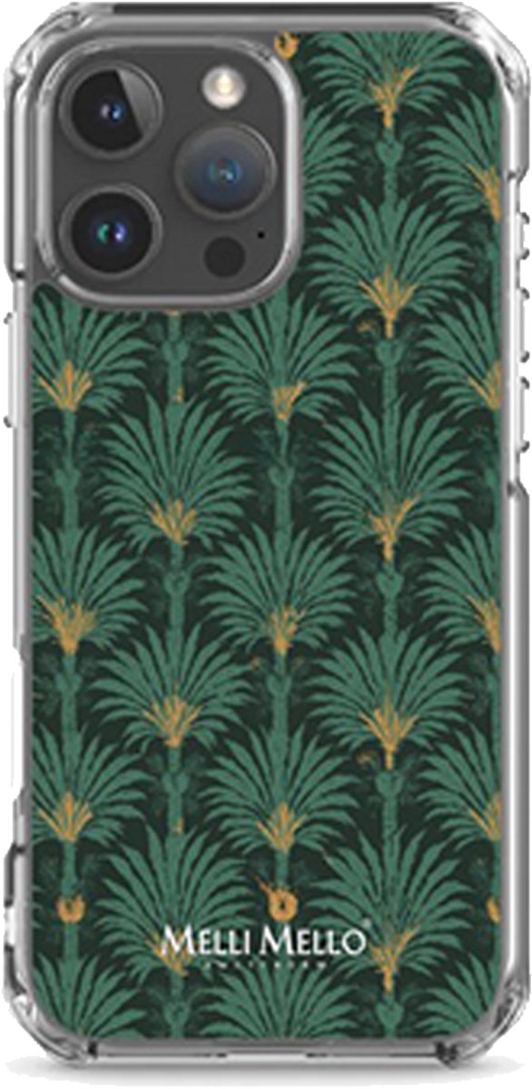 Melli Mello Telefoonhoesje Emerald Grove (Soft case) - Apple iPhone 16 Pro Max