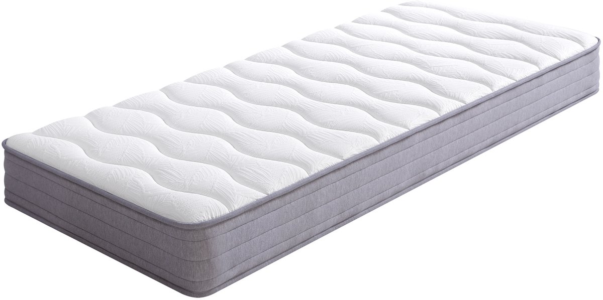 MODFU - Federkernmatras - Ergonomisch - H3 - 90 X 200 Cm - Wit