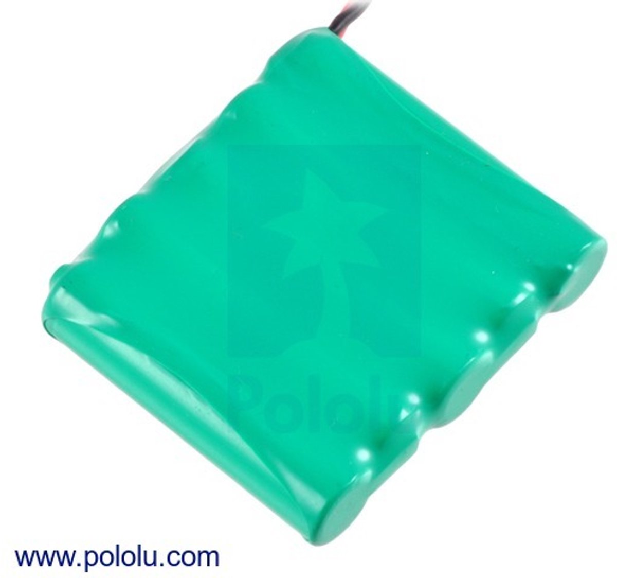 Rechargeable NiMH Battery Pack: 6.0V, 900mAh, 5x1AAA Cells, JR Connector Pololu 2233