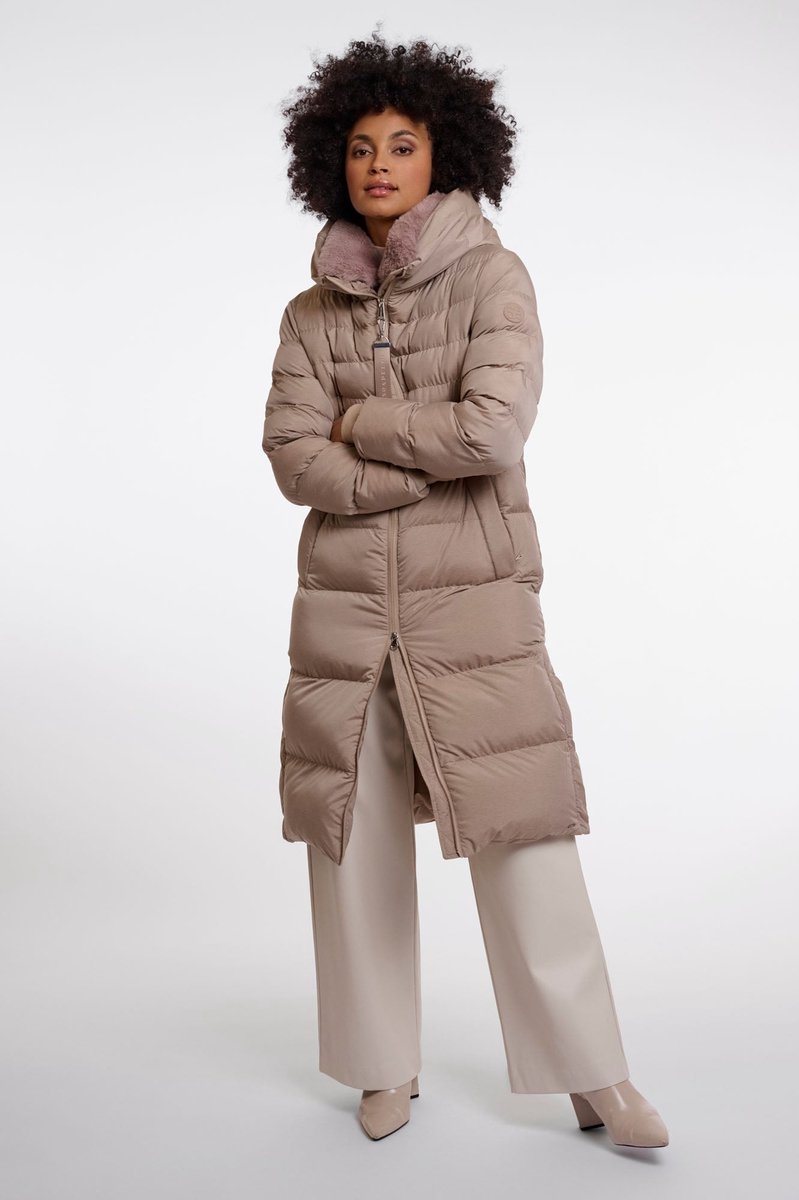 Rino & Pelle Jassen Hudson padded coat Mocha Latte