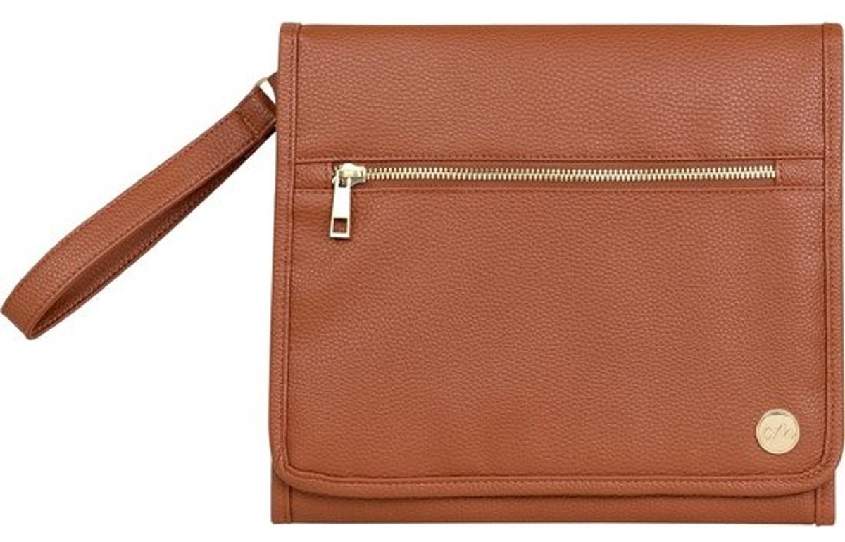 Draagbare baby aankleedkussen clutch - opvouwbare waterbestendige luierverschoningsmat met opbergvakken