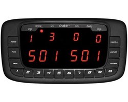 Elektronisch Scorebord - Dart Scorecomputer - Darten Wedstrijden - Automatische Scoreberekening - 12 x 23 x 2 cm - Zwart