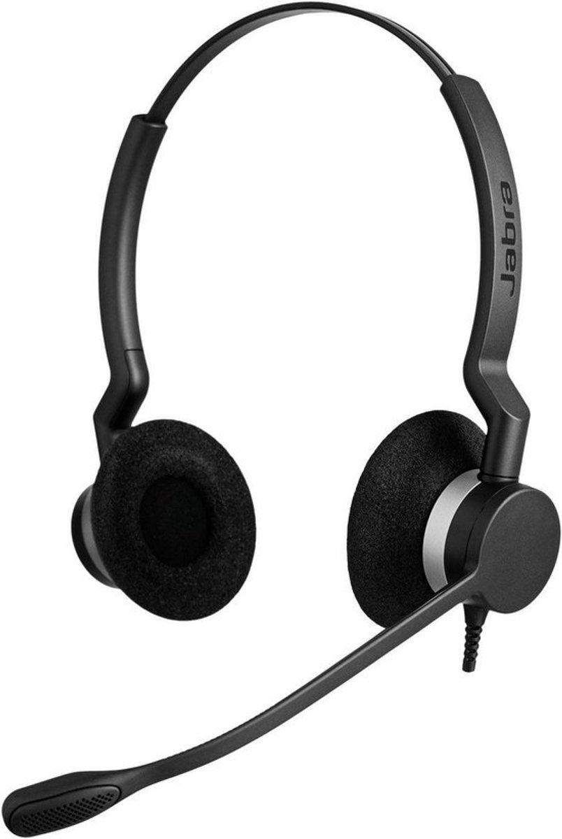 Professionele Bedrade Duo Headset met Ruisfilter Microfoon voor Contactcenters