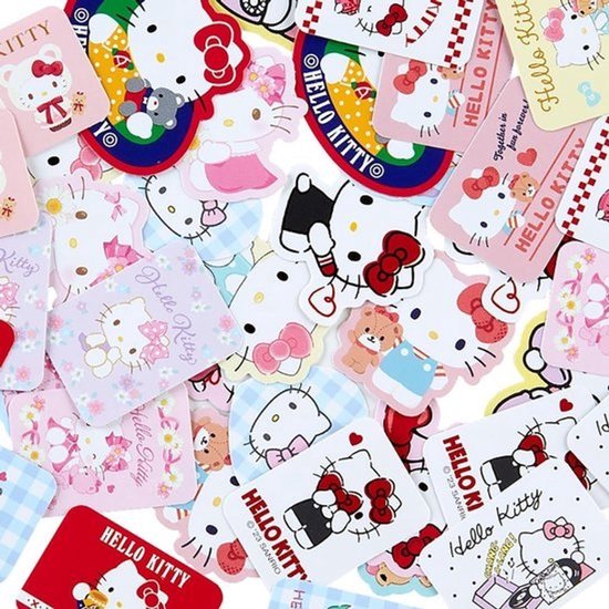 Leuke Hello Kitty Sticker & Koffer Set voor Kinderen | bol