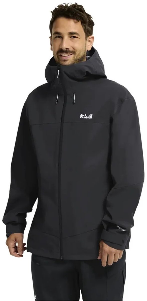 Jack Wolfskin Rockpaw 3l Jas Zwart M Man