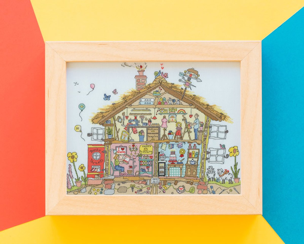 Bothy Threads Amanda Loverseed Craft Home borduren (pakket) XCT43