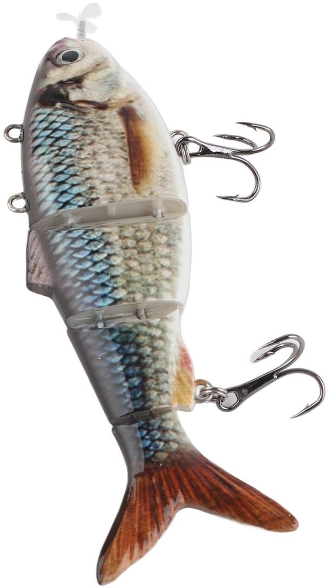 Dailygoods - Robotic Fishing Lure - Elektrisch Zwemaas - Oplaadbaar en Recyclebaar - Groen LED-licht - Onderwaterroofdieren - Unisex Volwassenen - 20,... — afbeelding 2
