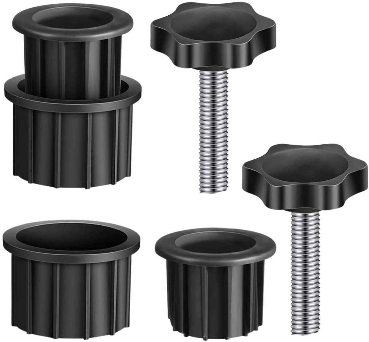 Parasol, verloopringen, reductie, parasolstandaard, adapter, parasolstandaard voor bodemhuls, parasol (50 mm 40 mm)