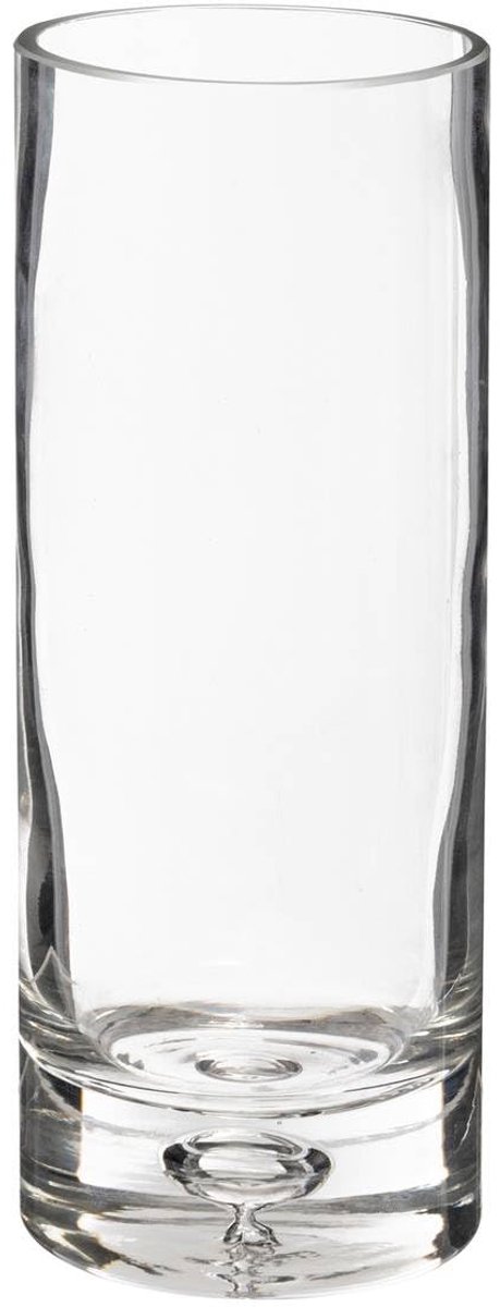 Vaas – glas – H23-5 cm – interieurontwerper