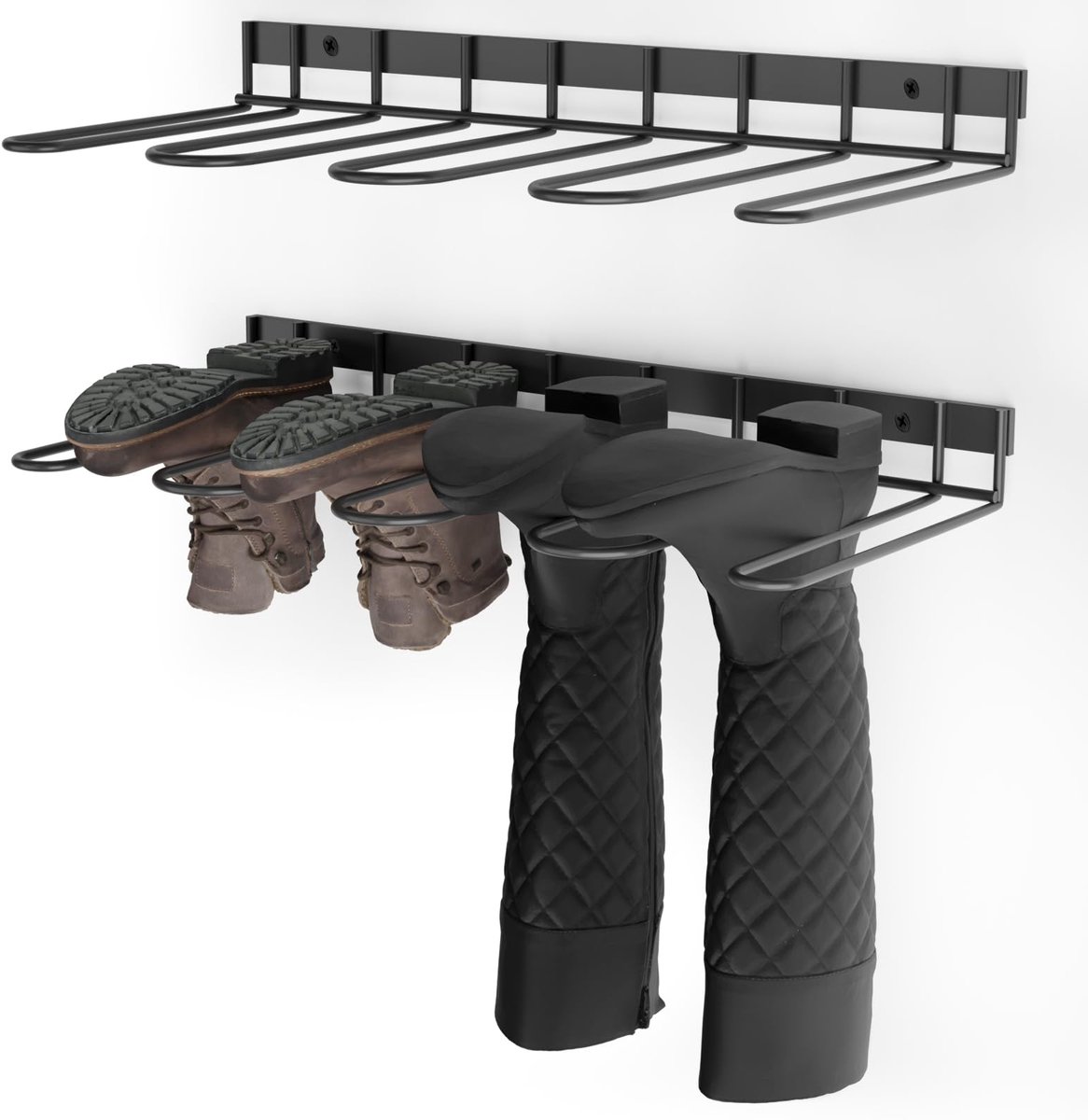 metalen laarshouder voor rubberen laarzen, cowboylaarzenhouder voor garderobe en entree