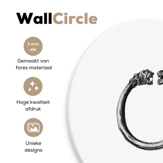Cercle mural - Cercle mural Inside - ⌀ 60 cm - Plastique - Viking - Ring - Bracelet