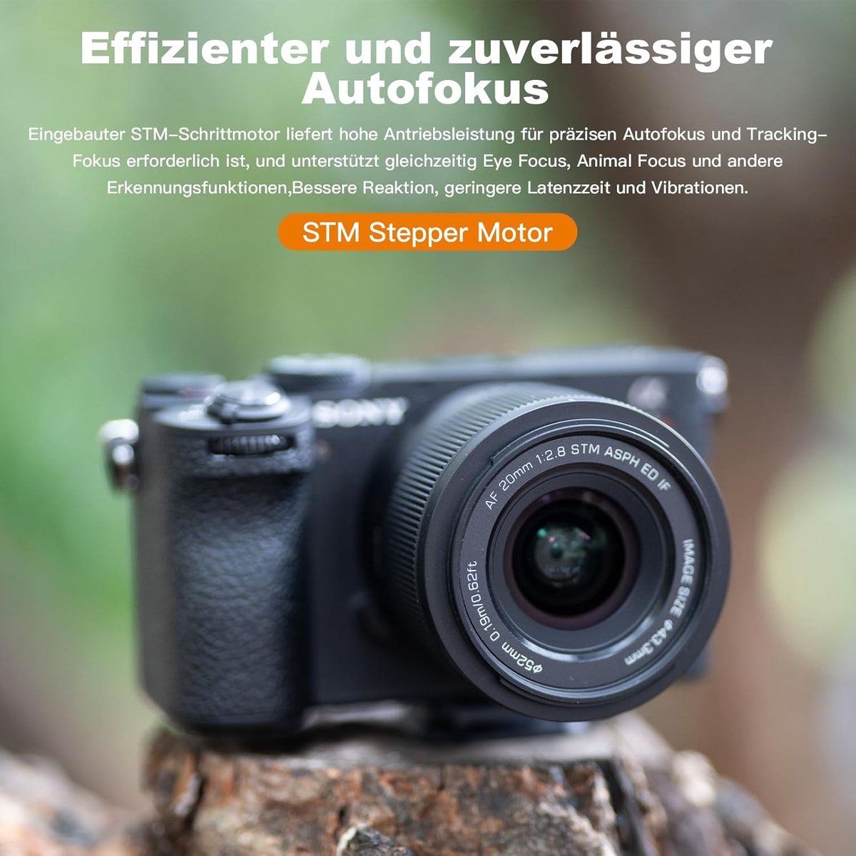 20mm F2.8 Z-Mount Full Frame Ultra Wide Angle Auto Focus Lens voor Nikon Z, Ideaal voor Landschapsfotografie en Architectuur