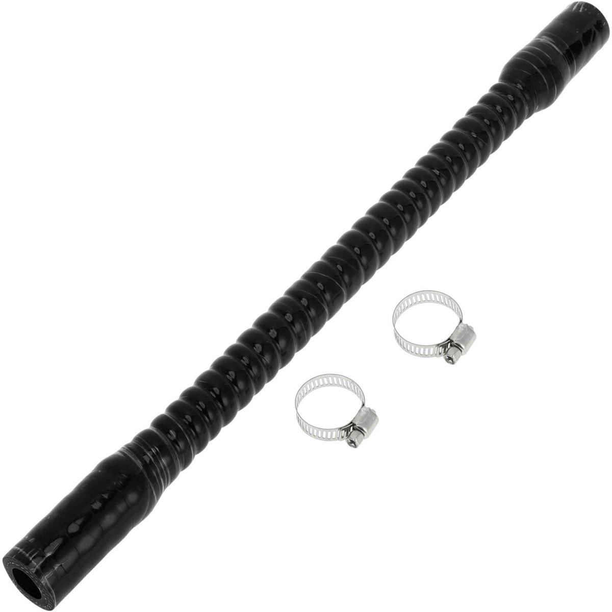 Dailygoods- Koelmiddelslang 16 mm ID - Zwarte Siliconenslang - 400 mm Lang - Meerlaags Weefsel - Bestand tegen Hoge Temperatuur - Maximale Druk 1 Mpa