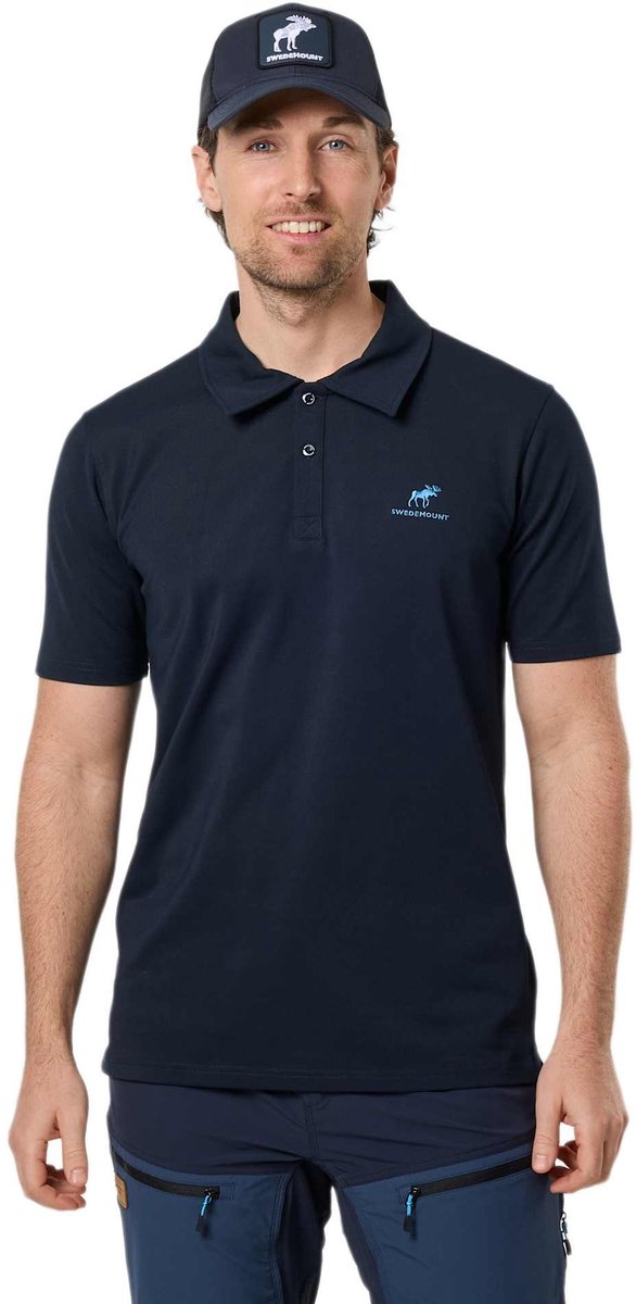 Swedemount Elk Piké POLO SS – Poloshirt voor heren – Maat M
