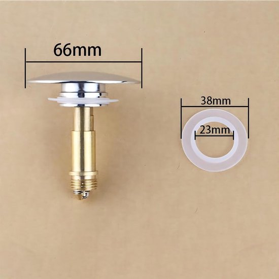 4 stuks O-ringen pakking 23mm, gootsteen plug afdichting, lip bad plug, wasmachine wastafel afdichtring, badkuip plug pakking, pop-up wastafel afvalafdichting, geschikt voor de afvoer plug van — afbeelding 4