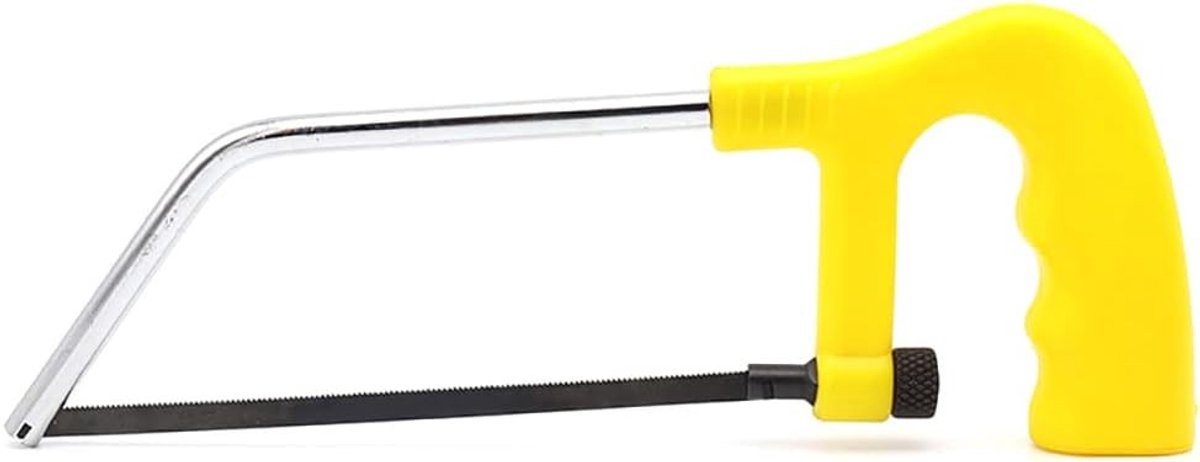 Hacksaw voor Kinderen, Carbon Staal, Zaagmachine voor Metaal, Plastic en Hout (150mm/6 Inch) - Ideaal voor Klussen en Creatieve Projecten