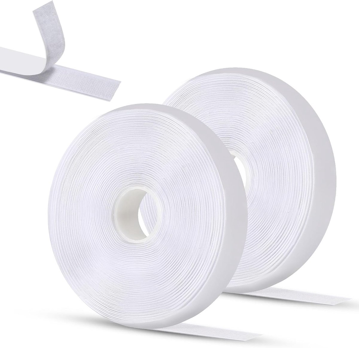 SnelShoppen - Dubbelzijdige Zelfklevende Tape 8m x 2cm - Sterk en Duurzaam voor Foto Frames, Ramen, Muggenhorren, DIY Projecten, Wit