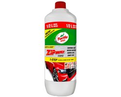Turtle Wax Zip Wax Shampoo - Geconcentreerd - Reinigt diep & glanst - Vult de bestaande waxlaag aan - Streeploze en vlekvrije afwerking - 1,5 Liter