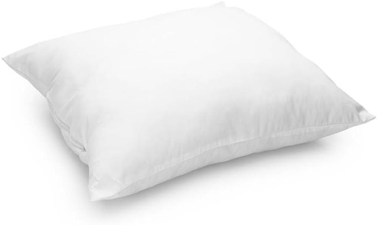 SnelShoppen - Hoofdkussen 60x70 cm - Synthetisch Zacht - Wit - Perfect voor Draaier, Rugslaper en Zijslaper - Ideaal voor Thuis en Op Reis