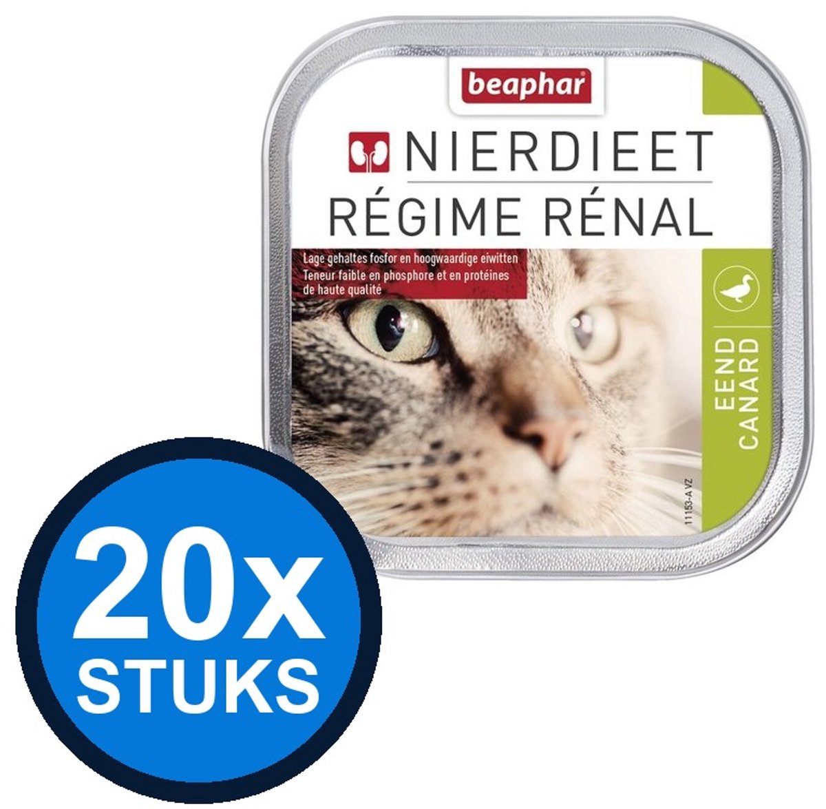 20x Beaphar – nierdieet kat eend 100gr – Kattenvoer Natvoer – 100 g 20x Beaphar – nierdieet kat eend 100gr – Kattenvoer Natvoer – 100 g