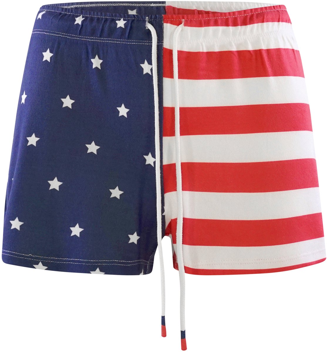 P.J. SALVAGE CO. Pyjamashort Rad Wit & Blauw