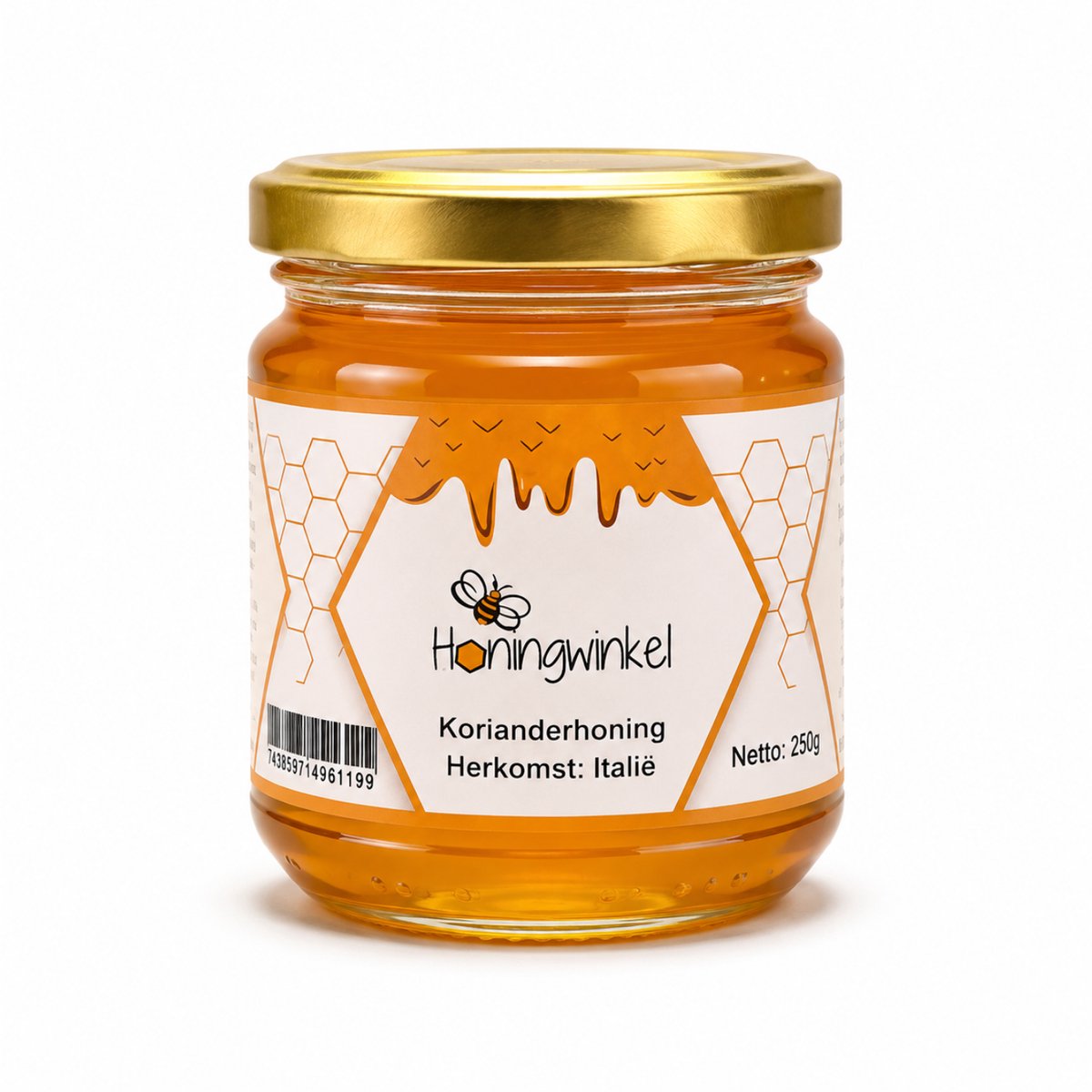 Korianderhoning - 250g - Honingwinkel