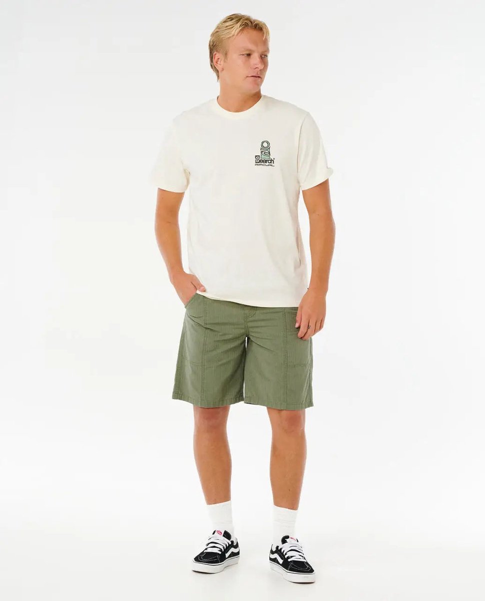 Rip Curl Vaporcool Search Stack TEE - Bone