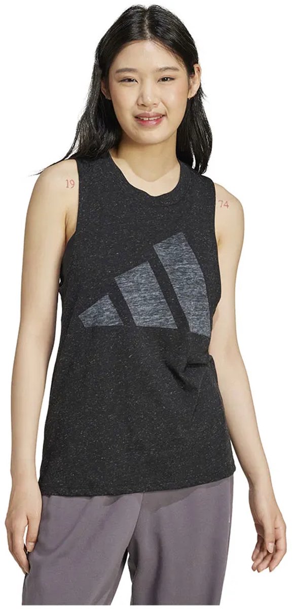 Adidas Essentials Winners Mouwloos T-shirt M Vrouw Zwart