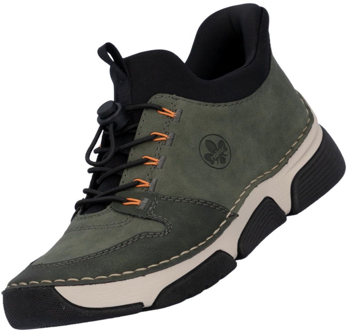 Rieker damesslippers, groen