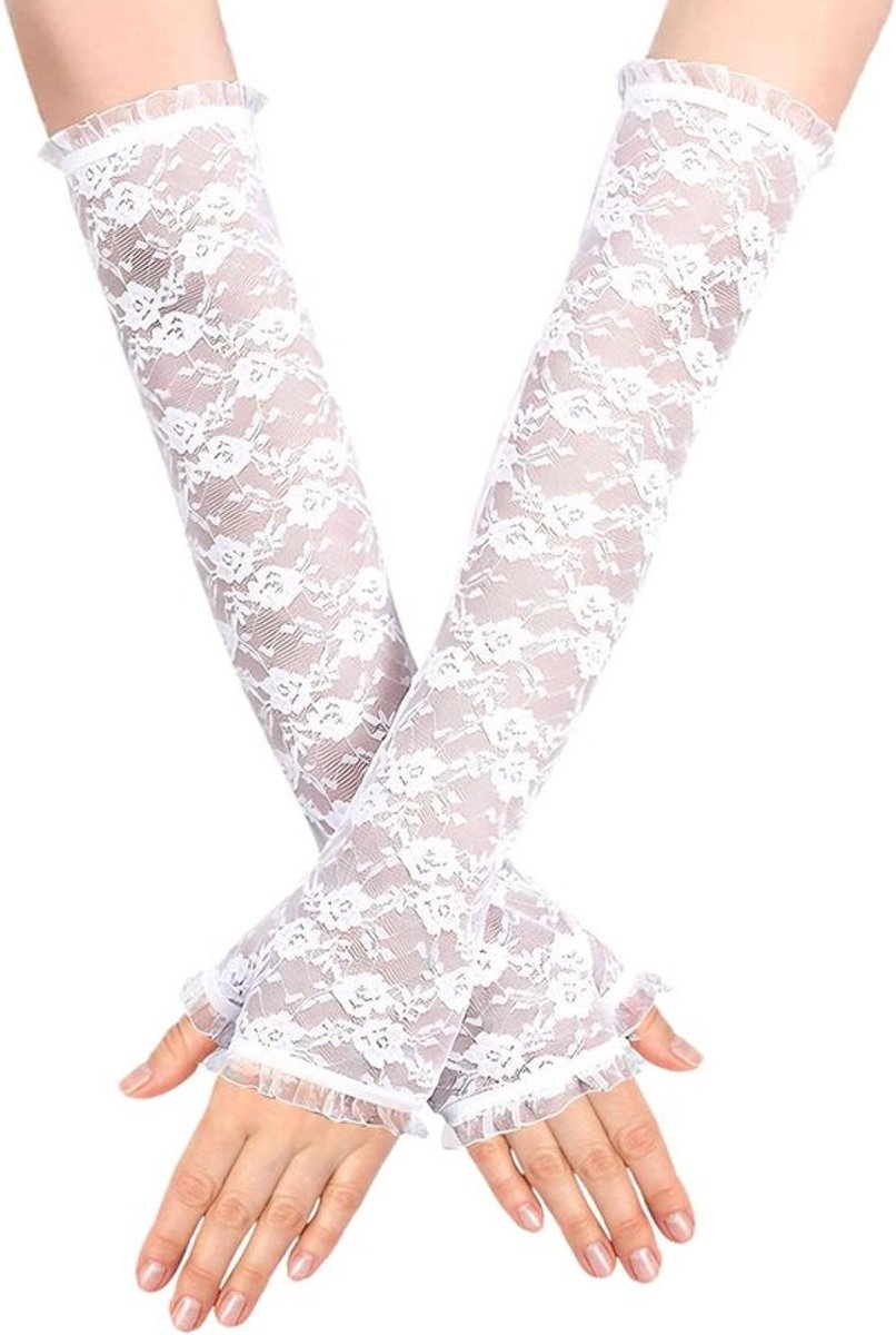 Lange vingerloze handschoenen voor vrouwen Allecto Plus