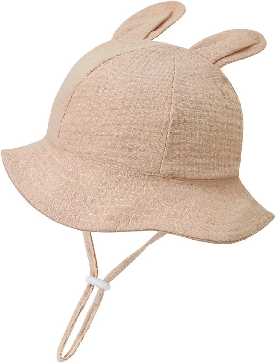 Zonnehoed Kinderen - Vissershoed Jongens Meisjes - Bescherming Tegen Zon - Verstelbaar Design - One Size - Meerdere Kleuren