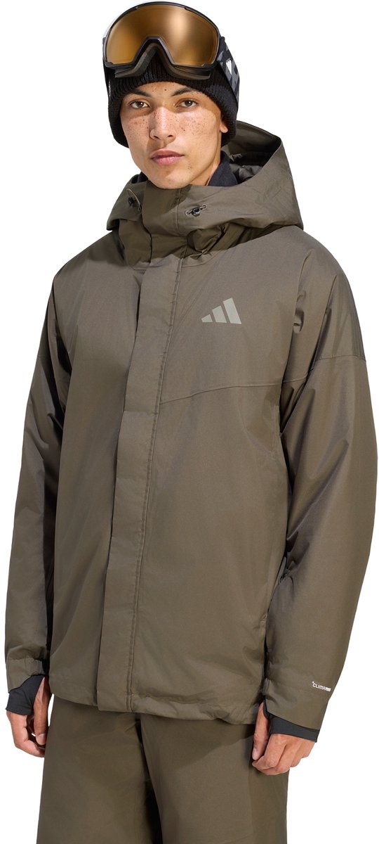 Adidas Terrex Terrex Multi 2-Laags Geïsoleerd Climaproof Jack Heren Groen