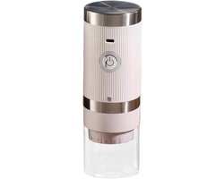 Elektrische Koffiemolen - Draadloze Molen - Verse Koffie Maken - Conische Braamkern - 20 cm - Wit