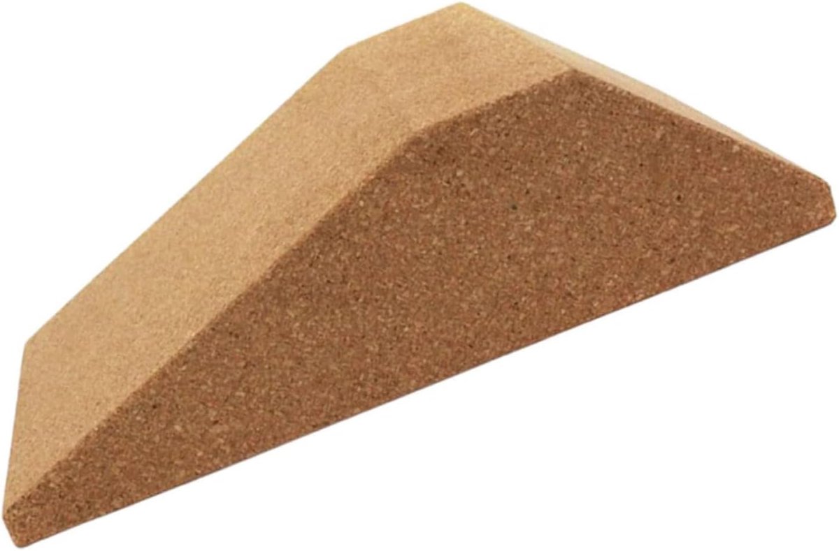Yoga Blok - Fitness Steen - Balans Verbeteren - Stevig Rubberhout - 20x12x11 cm - Niet gespecificeerd