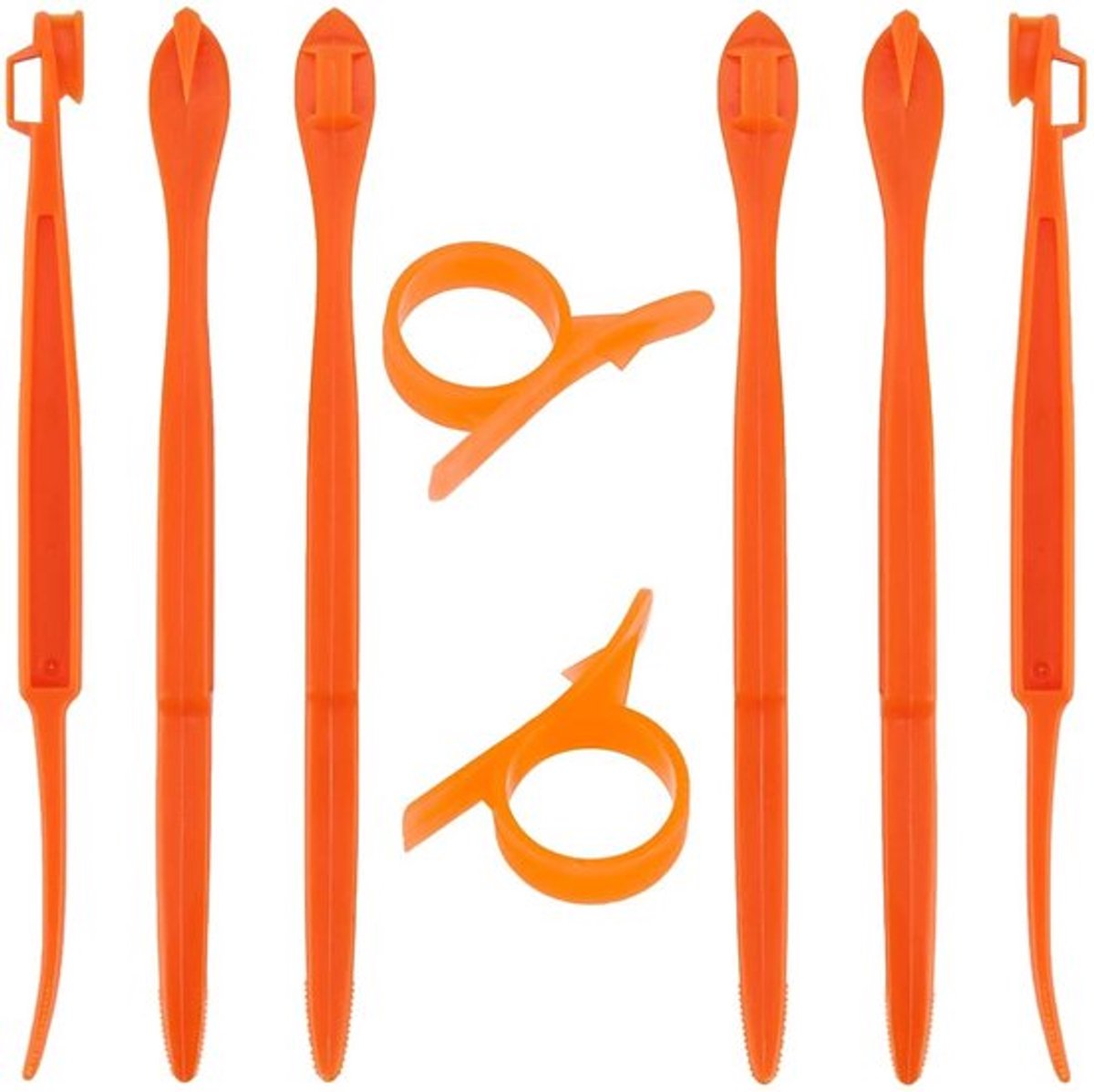 Allecto - Dunschiller - Keuken Gadget - Oranje - Citrus Remover - Handmatig
