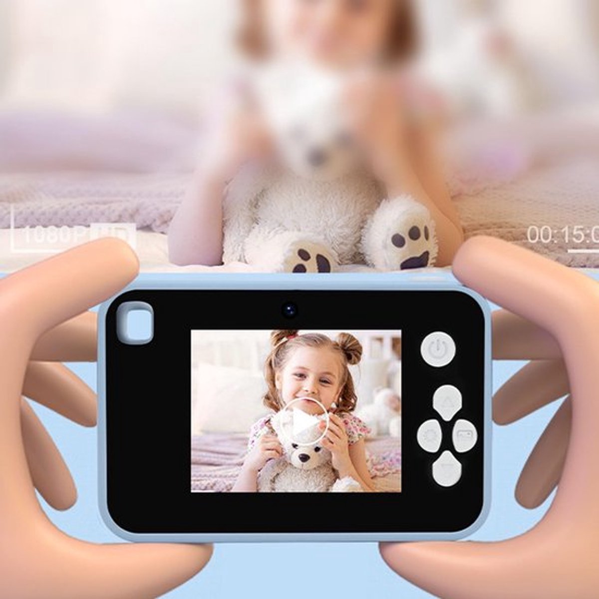 Dailygoods - Kinderen - Digitale Camera - 48 MP 1080p Videocamera met